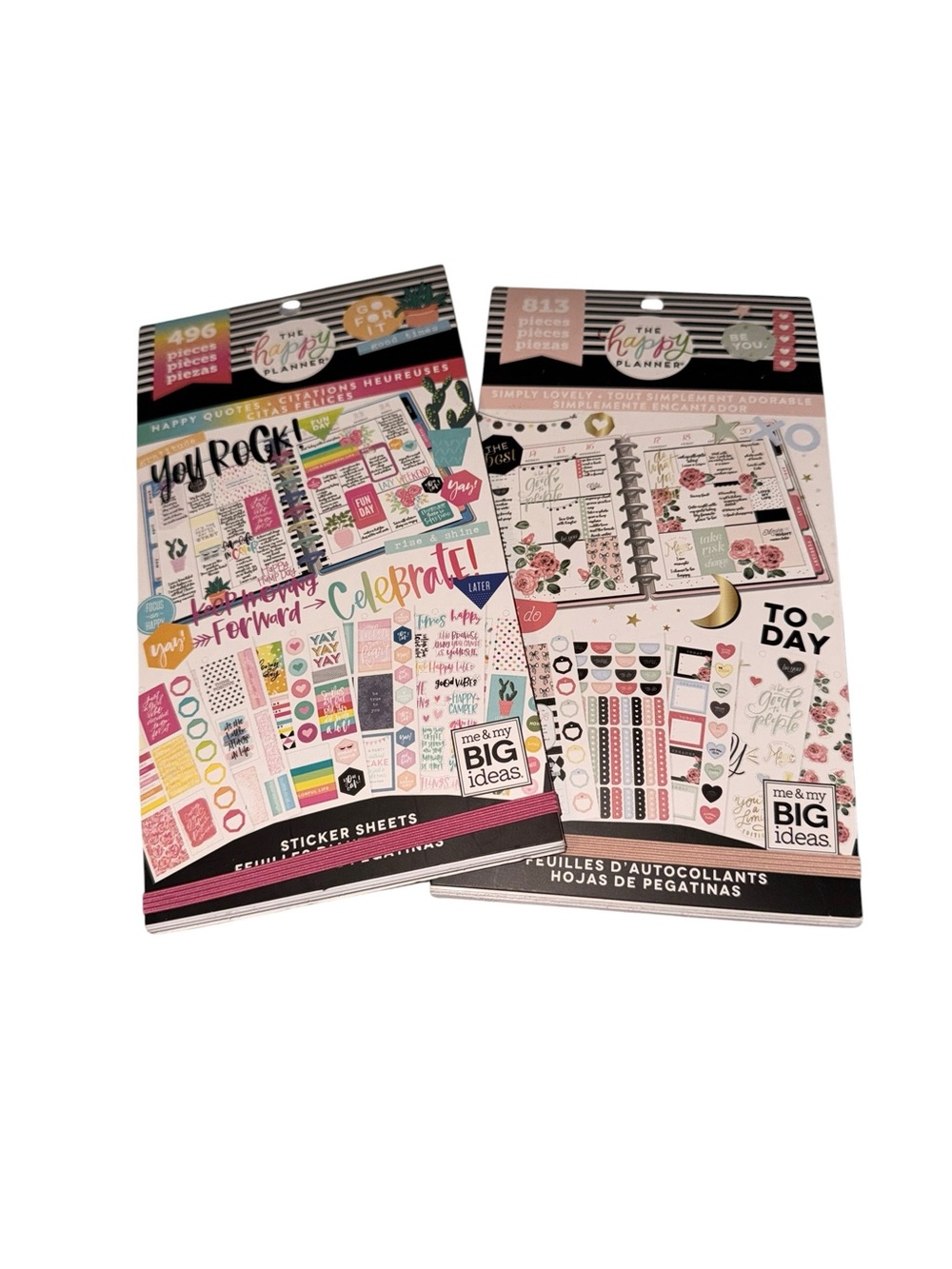 The Happy Planner Sticker Books - Simply Lovely & Happy Quotes New - Picture 4 of 6